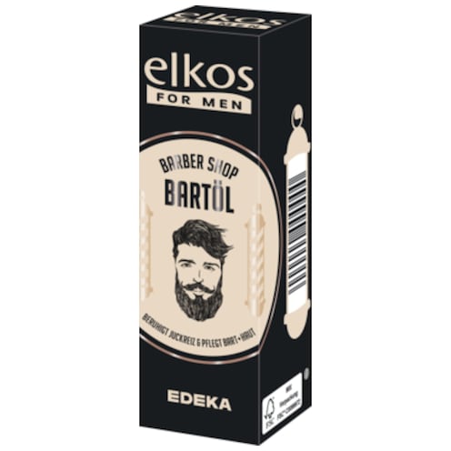 elkos FOR MEN Bartöl 30 ml – foodpipe