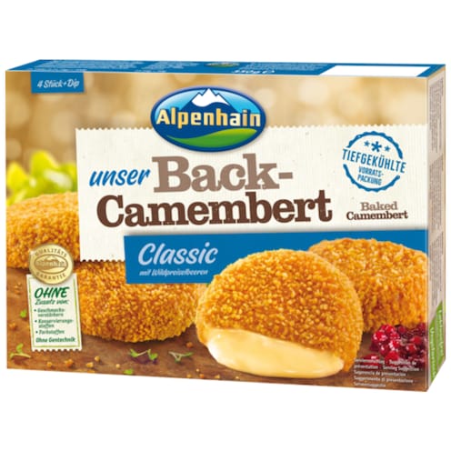 Alpenhain Back-Camembert Classic 45% Fett i.Tr. 350 g – foodpipe